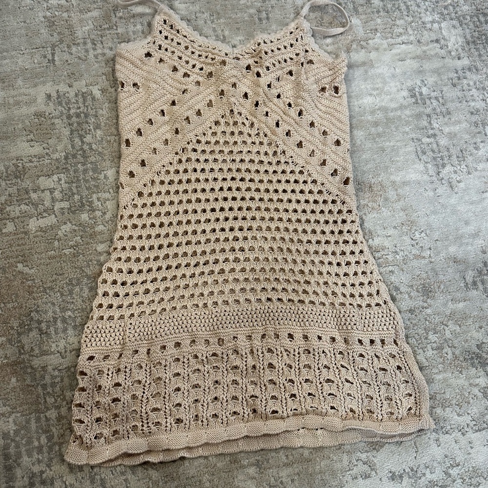 Crochet Knit Dress
